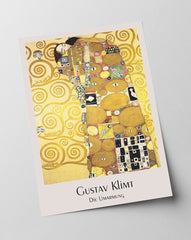 Gustav Klimt - Museum-Poster Die Umarmung