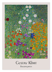 Gustav Klimt - Museum-Poster Bauerngarten