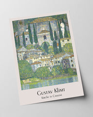 Gustav Klimt - Museum-Poster Kirche in Cassone