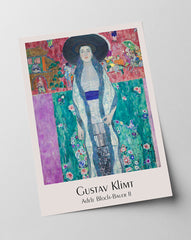 Gustav Klimt - Museum-Poster Adele Bloch-Bauer II