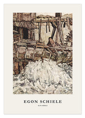 Egon Schiele - Museum-Poster I Alte Mühle