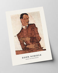 Egon Schiele - Museum-Poster I Portrait von Arthur Rössler