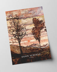 Egon Schiele - Museum-Poster II Vier Bäume (Ein Ausschnitt)