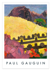 Paul Gauguin - Museum-Poster Der heilige Berg