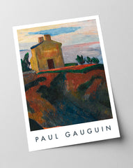 Paul Gauguin - Museum-Poster La Maison du Pan-Du