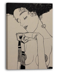 Egon Schiele - Portrait von Gerti Schiele