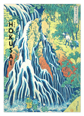 Katsushika Hokusai - Museum-Poster II Kirifuri-Wasserfall am Kurokami-Berg in Shimotsuke