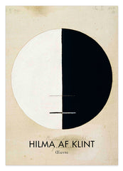 Hilma af Klint - Museum-Poster Buddha's Standpunkt im irdischen Leben, Nr. 3a