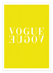 Vogue - Mode - Gelb