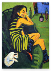 Ernst Ludwig Kirchner - Artistin Marzella
