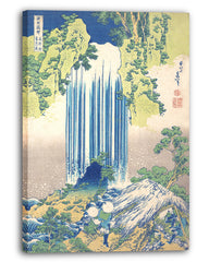 Katsushika Hokusai - Yōrō-Wasserfall in der Provinz Mino (Mino no Yōrō no taki)