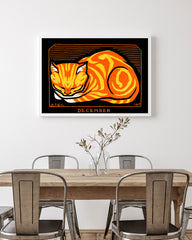 "December Cat" in Orange