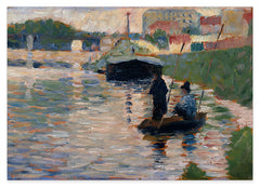 Georges Seurat - Blick von der Seine