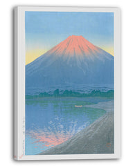 Kawase Hasui - Tagesanbruch beim Yamanaka-See