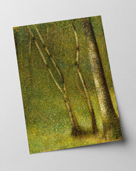 Georges Seurat - Wald in Pontaubert