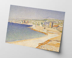 Georges Seurat - Der Anlegesteg in Cassis, Opus 198