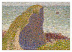 Georges Seurat - Studie für "Le Bec du Hoc, Grandcamp"