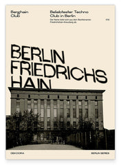 Berlin Friedrichshain inspiriert vom Club Berghain