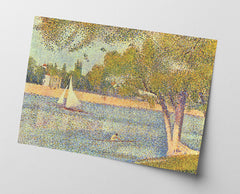 Georges Seurat - Die Seine an der Grand Jatte, Frühling