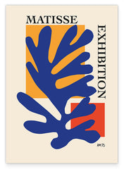 Blaues Korallenblatt von Matisse inspiriert