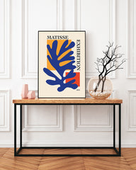 Blaues Korallenblatt von Matisse inspiriert