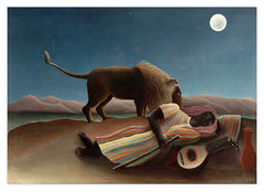 Henri Rousseau - Schlafende Zigeunerin
