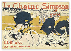 Henri de Toulouse-Lautrec - Plakat La chaine simpson