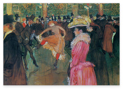 Henri de Toulouse-Lautrec - Moulin Rouge Der Tanz