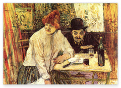 Henri de Toulouse-Lautrec - Die letzten Krümmel (im Restaurant La Mie)