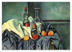 Paul Cézanne - Stillleben Pfefferminzflasche