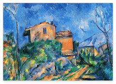 Paul Cézanne - Das Haus Maria am Weg zum Château Noir