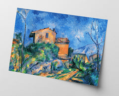 Paul Cézanne - Das Haus Maria am Weg zum Château Noir