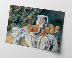 Paul Cézanne - Stillleben mit Vorhang