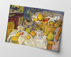 Paul Cézanne - Stillleben mit Korb