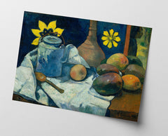Paul Gauguin - Stillleben mit Tee-Kanne und Früchten
