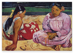 Paul Gauguin - Tahitische Frauen (oder Frauen von Tahiti) am Strand
