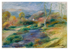 Pierre-Auguste Renoir - PAYSAGE AU BÉAL