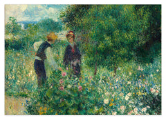 Pierre-Auguste Renoir - Blumen pflücken