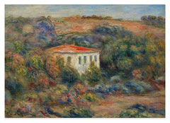 Pierre-Auguste Renoir - MAISON DANS UN PAYSAGE