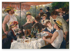 Pierre-Auguste Renoir - Die Mahlzeit der Ruderer