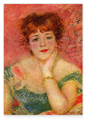 Pierre-Auguste Renoir - Portrait der Schauspielerin Jeanne Samary