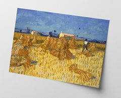 Vincent van Gogh - Getreide-Ernte in der Provence