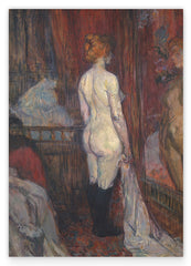 Henri de Toulouse-Lautrec - Frau vor einem Spiegel