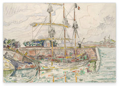 Paul Signac - Docks in Saint Malo