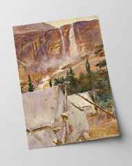 John Singer Sargent - Camp und Wasserfall