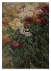 Gustave Caillebotte - Chrysanthemen im Garten bei Petit-Gennevilliers