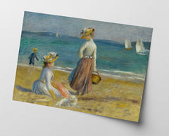 Auguste Renoir - Menschen am Strand