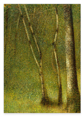 Georges Seurat - Der Wald bei Pontaubert