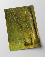 Georges Seurat - Der Wald bei Pontaubert