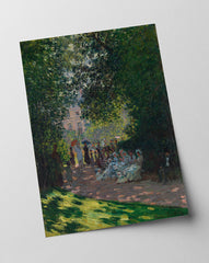 Claude Monet - Der Parc Monceau
